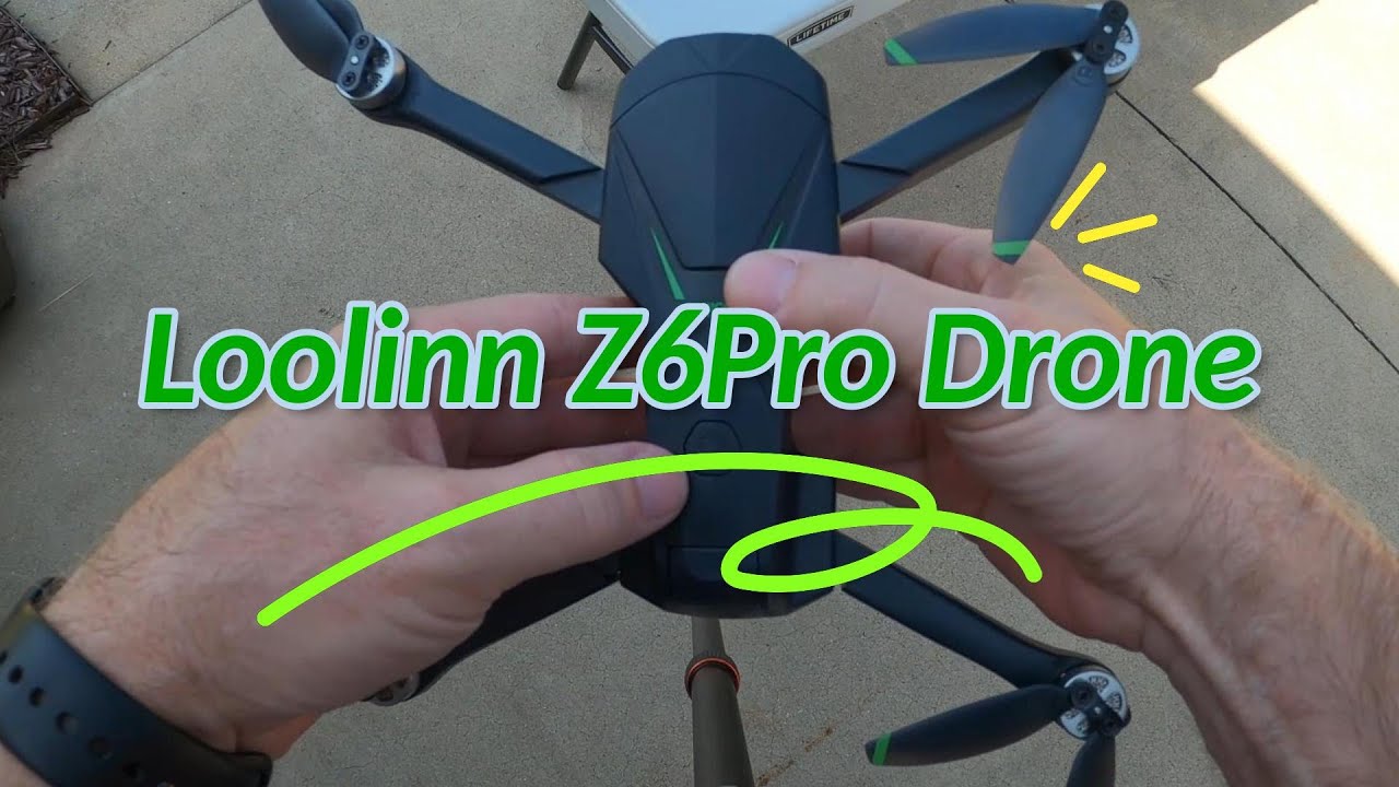 GPS Drone by Loolinn with Camera 4K for Beginners as Gift, Under 250 Grams, 50 Minutes Flying Time