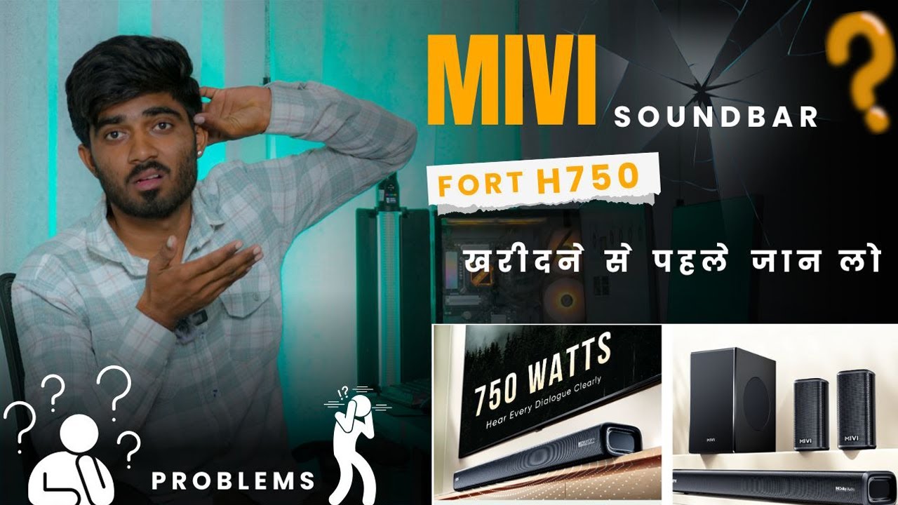 Reality of MIVI FORT H750 5.1 ch soundbar with Dolby audio #Mivi #saundbar #mivifonth750