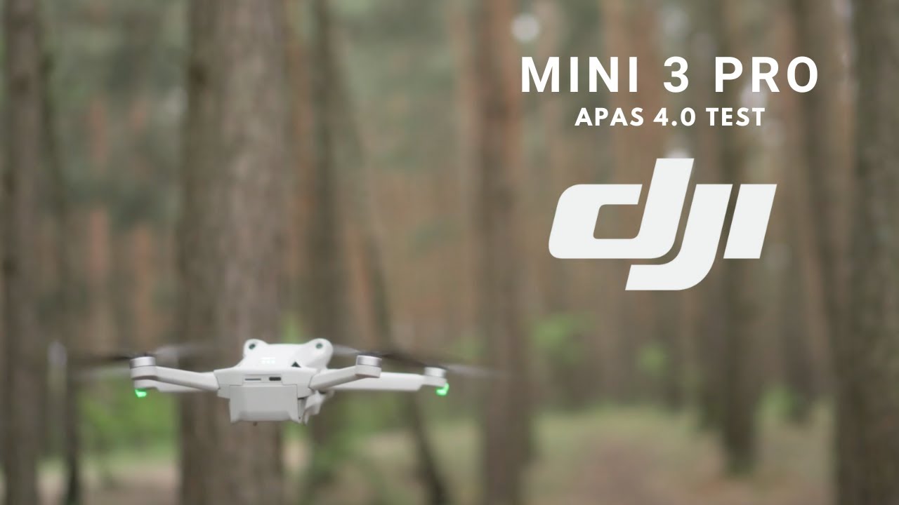 Miałem wrażenie, że go rozbiję na pierwszym drzewie: DJI Mini 3 PRO - APAS 4.0 TEST