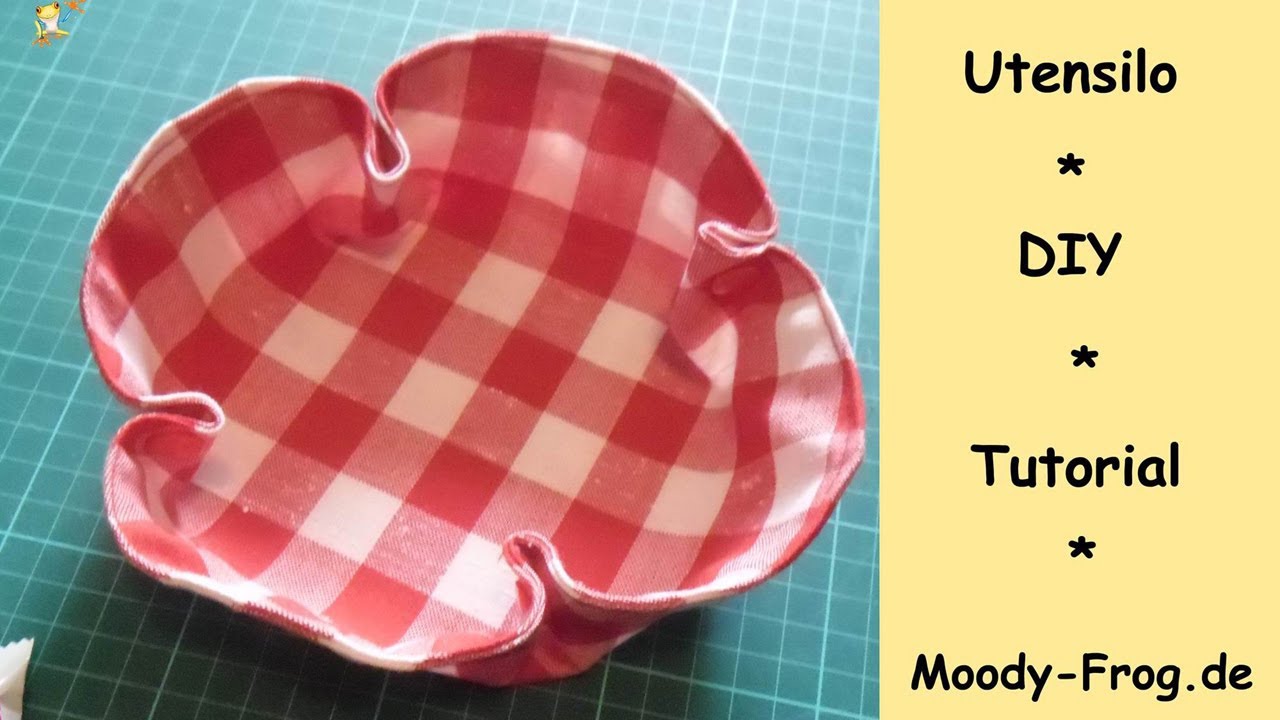 Einfaches Utensilo - Nähanleitung - Tutorial