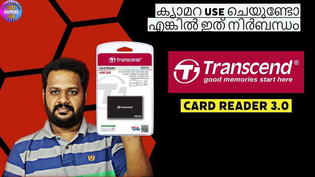 Solve MEMEOY CARD Errors & Damage ?  Transcend USB 3.1 Gen 1 Card Reader - Best Card Reader Ever