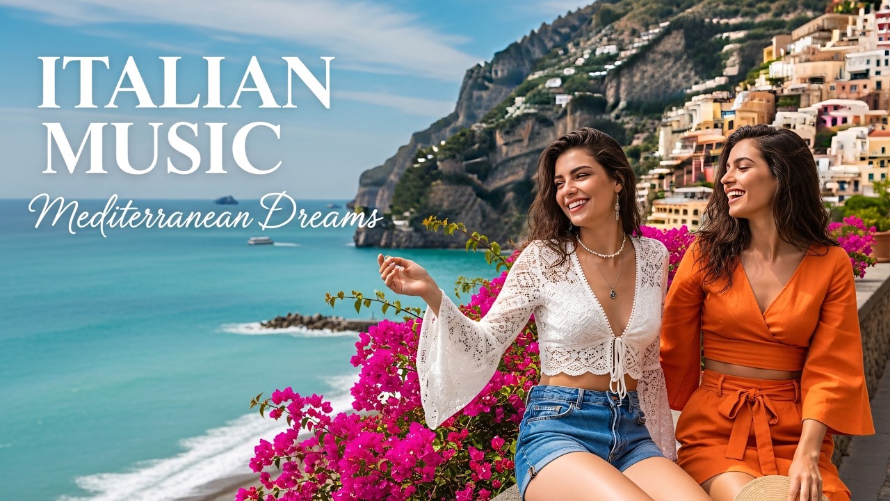 Morning in Italy 🎶🌞 Chill Mediterranean Music & Relaxing Coastal Scenery