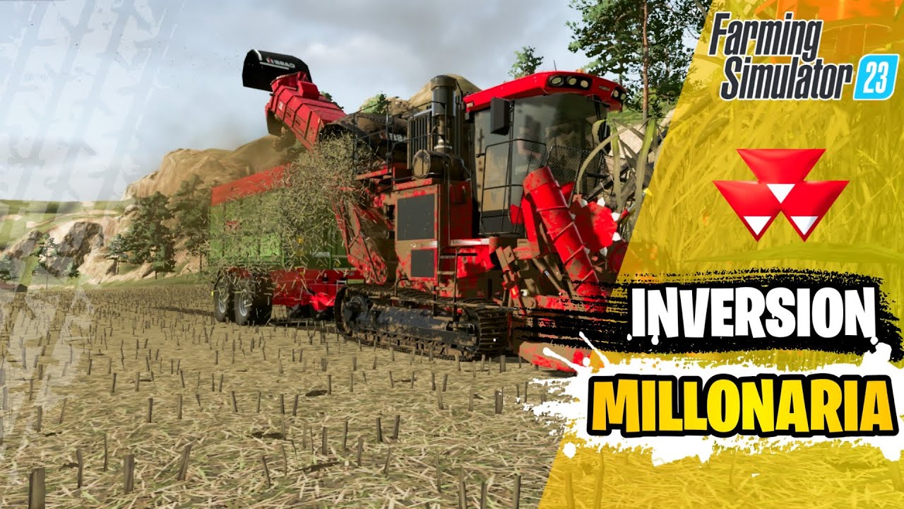 MILLONARIO CON UNA SOLA VENTA | TREN DE CARRETERA | FARMING SIMULATOR 23