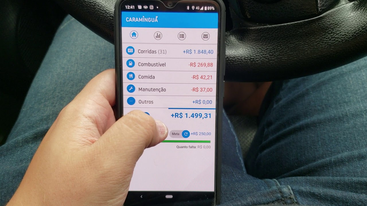 T&aacute;xi/Uber: Este APP vai te ajudar a controlar seus ganhos e gastos!