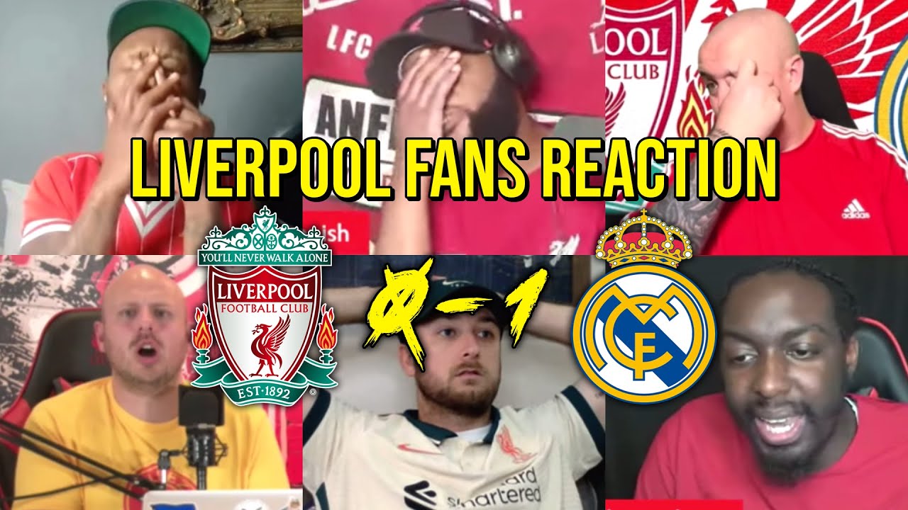LIVERPOOL FANS REACTION TO LIVERPOOL VS REAL MADRID (UCL FINAL) | FANS CHANNEL