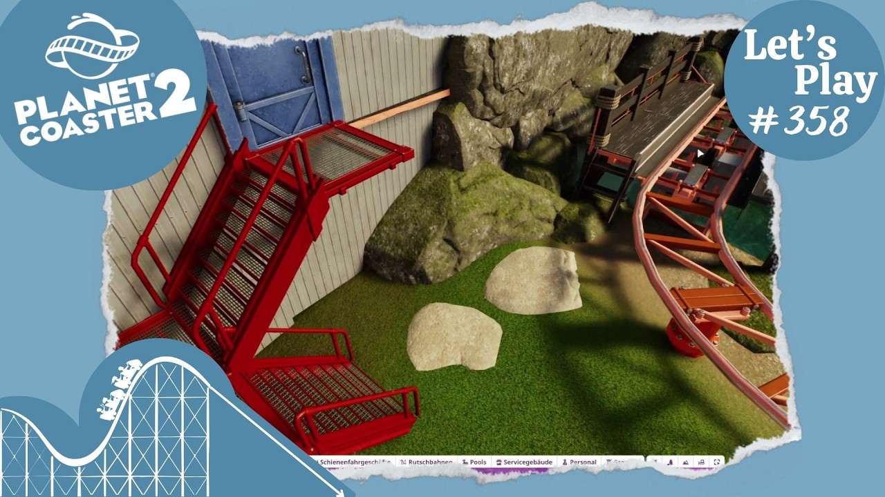 Planet Coaster 2 #358 Ein Notausstieg für die Bahn