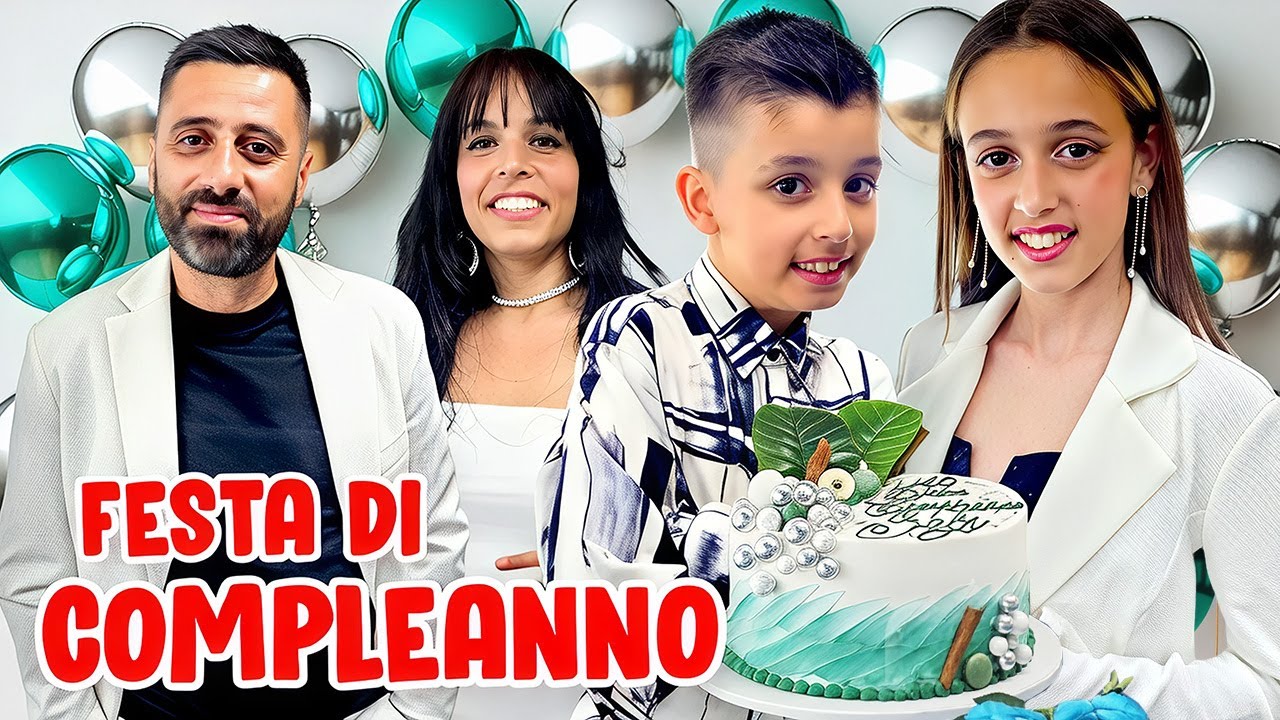 🎉 FESTA A SORPRESA PER IL PAPÀ! MARTY GRANDE e GABRIELE lo fanno felice! 🎂🥳
