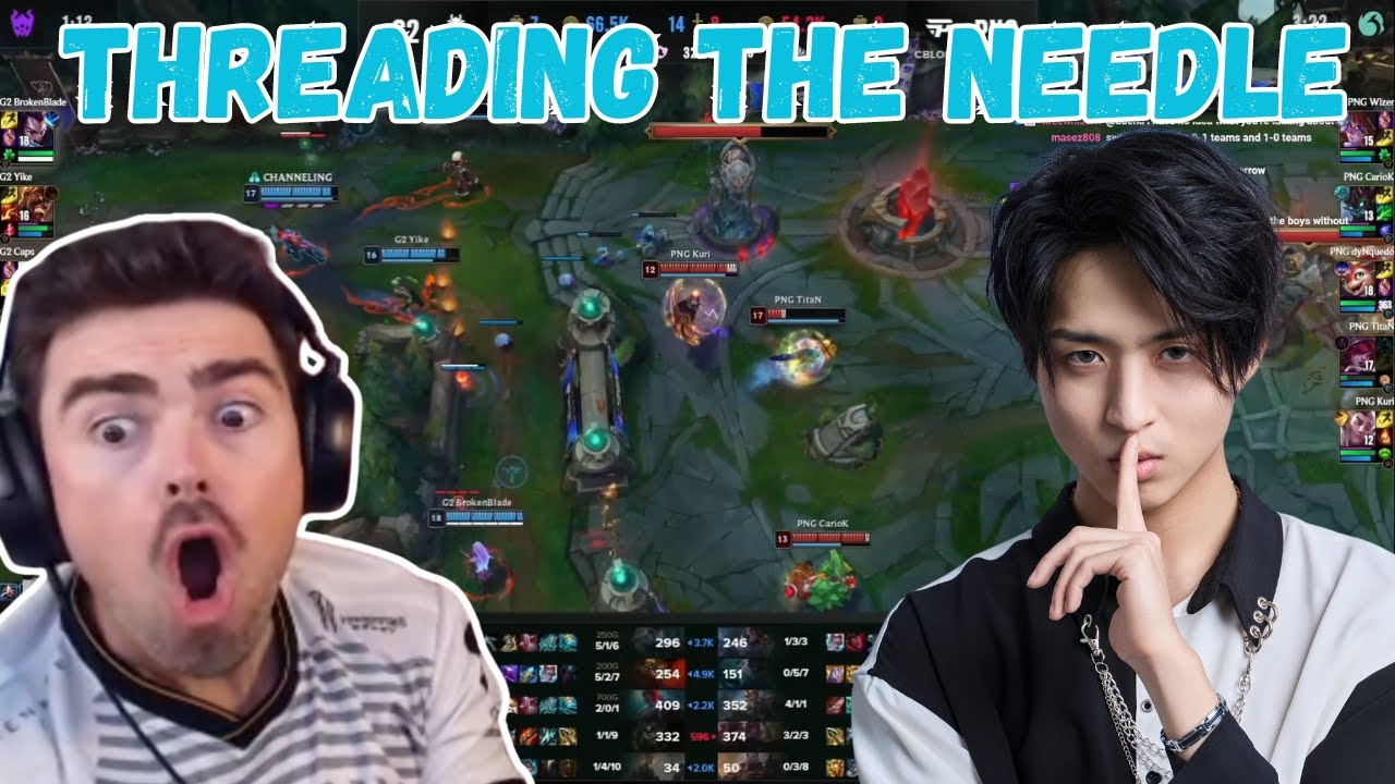 Hans Sama Hits The MOST INSANE JHIN ULTI At Worlds!!!