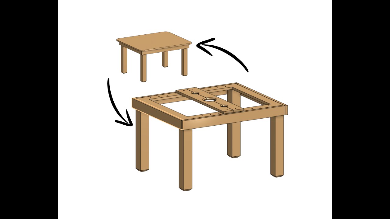 How to Build a Secret Convertible BDSM Table ?