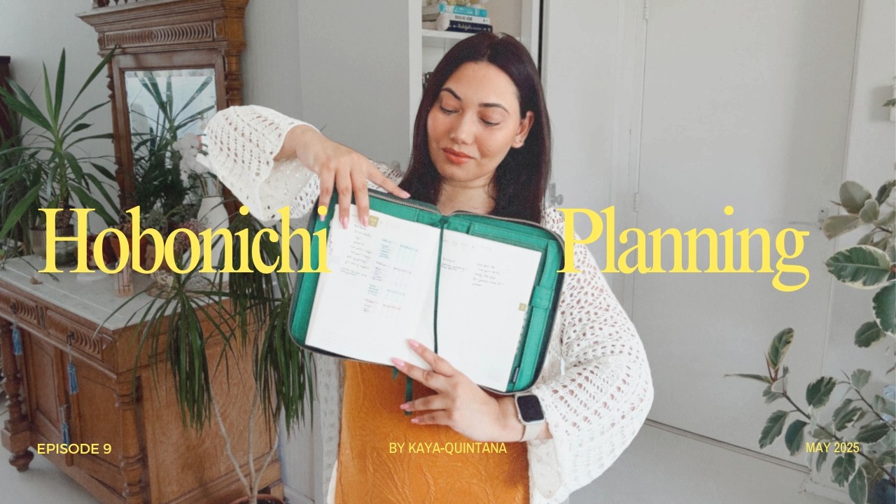 Getting back into planning with my Hobonichi Cousin