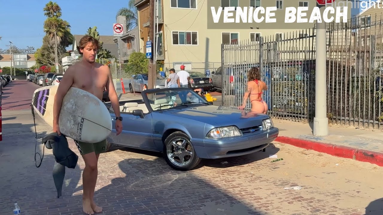 💃🍹☀️VENICE BEACH WALK TOUR: WILD ENERGY & BEAUTIFUL PEOPLE — JUST ANOTHER DAY AT VENICE BEACH