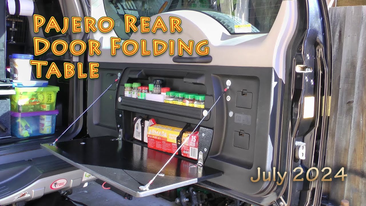 Pajero Rear Door Folding Table