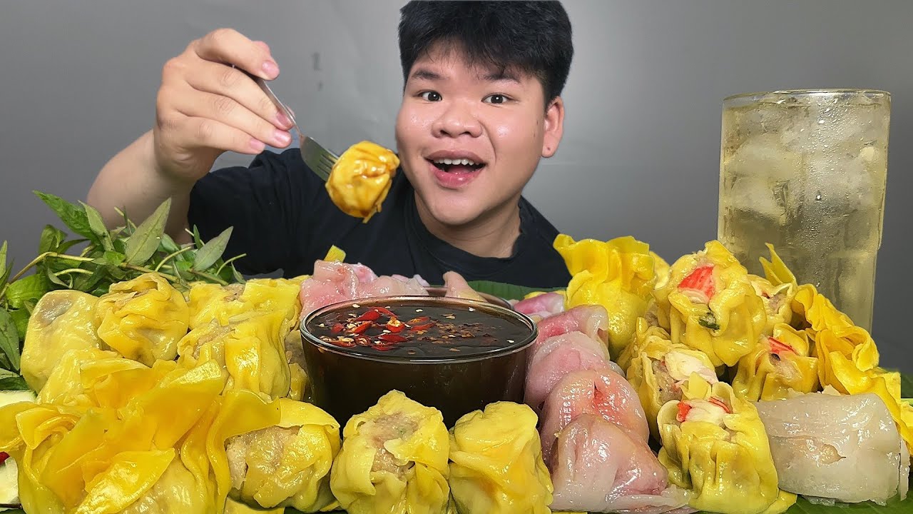 Sủi Cảo Tôm & Há Cảo Trứng Bắc Thảo Xử Gọn Nguyên Mâm Đã Cơn Thèm | Dương Doubar