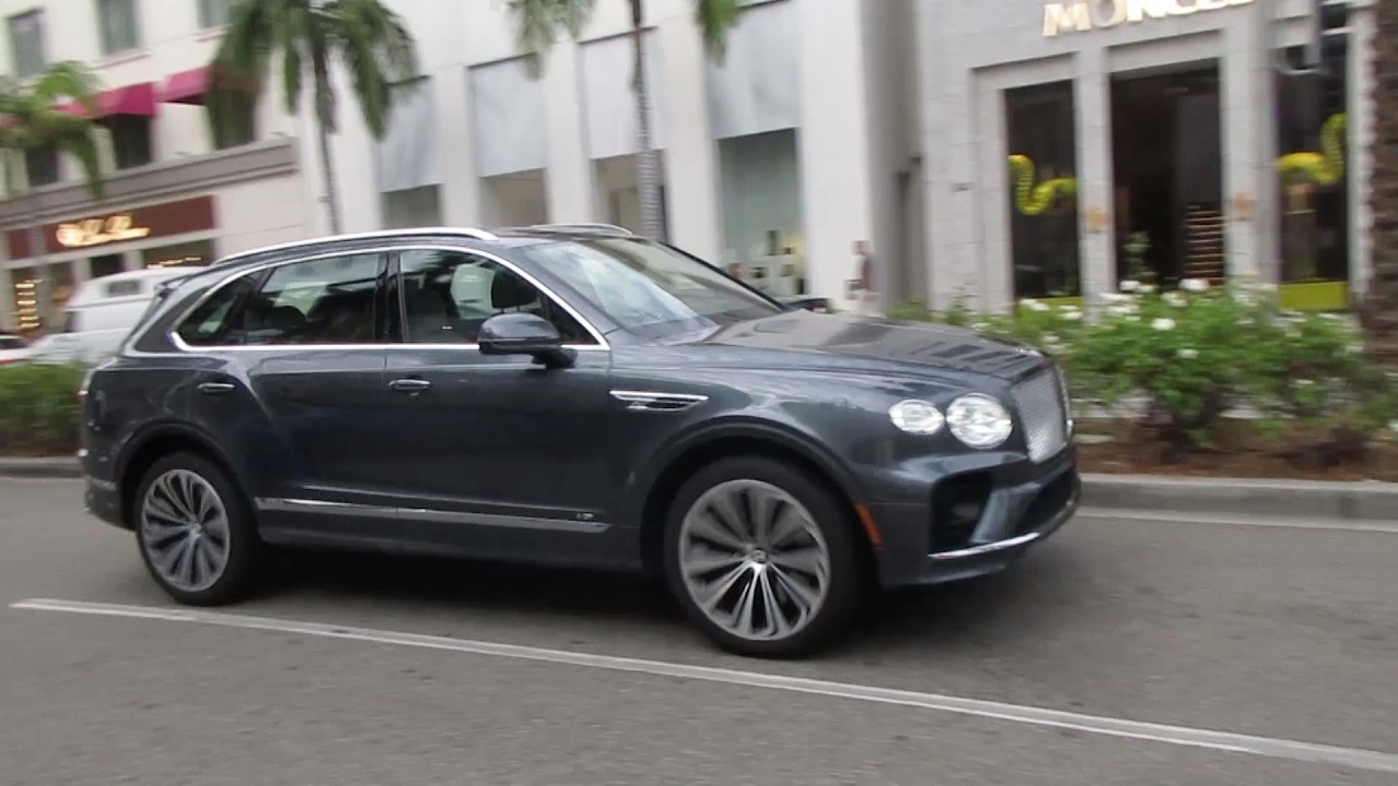 Bentley Bentayga V8 on Rodeo Drive