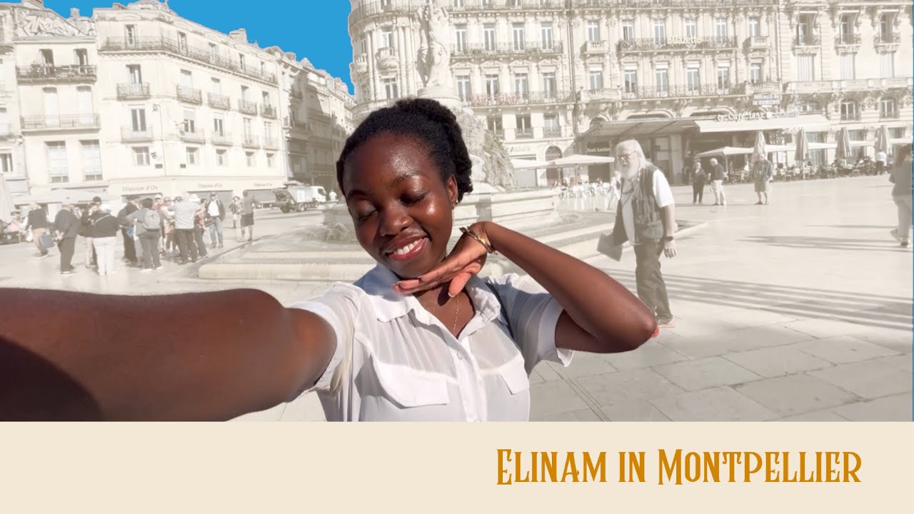 Elinam in Montpellier | EP 9: Day in the Life (Markets, Cafés & Shopping)