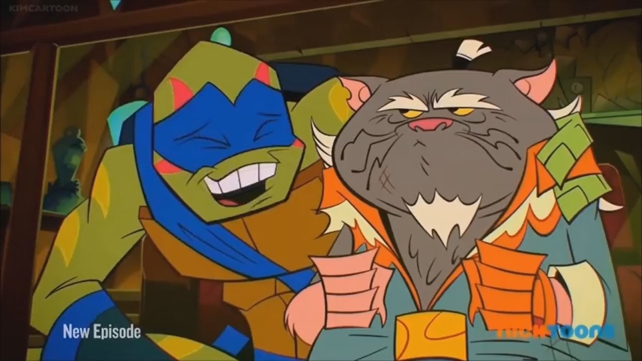 Splinter and Leo moments [rottmnt]