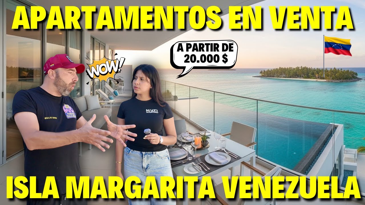 ASÍ ESTÁN LOS PRECIOS DE LOS APARTAMENTOS EN LA ISLA DE MARGARITA VENEZUELA