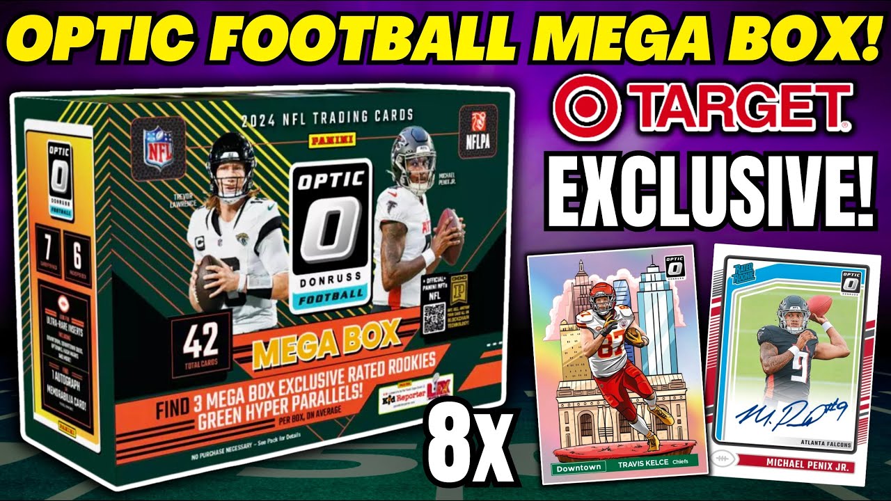 *TARGET EXCLUSIVE!🚨 2024 OPTIC FOOTBALL MEGA BOX REVIEW!🏈