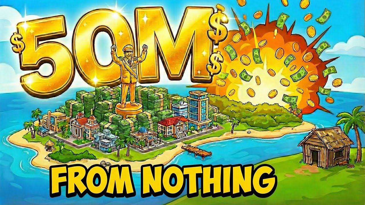 I Built an Island from NOTHING to make me FILTHY RICH! (Tropico 6)