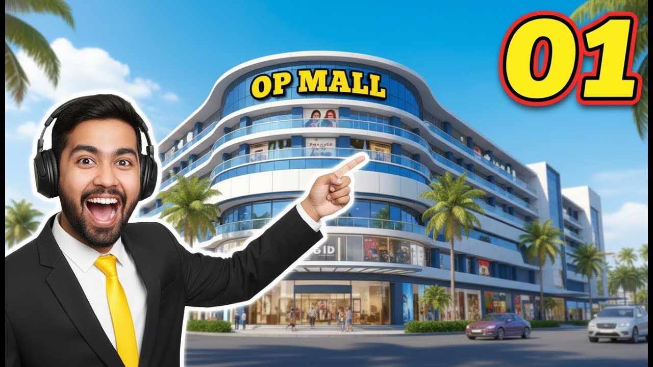 I Built the World's Biggest Shopping Mall!🏢Mall Simulator Hindi Gameplay Ep 1