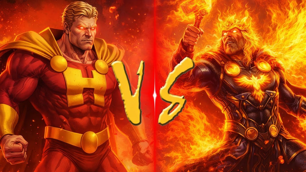 KING HYPERION vs. PHOENIX KING THOR Isn't Even Close: Who Would Win in a Fight / Hero Villains