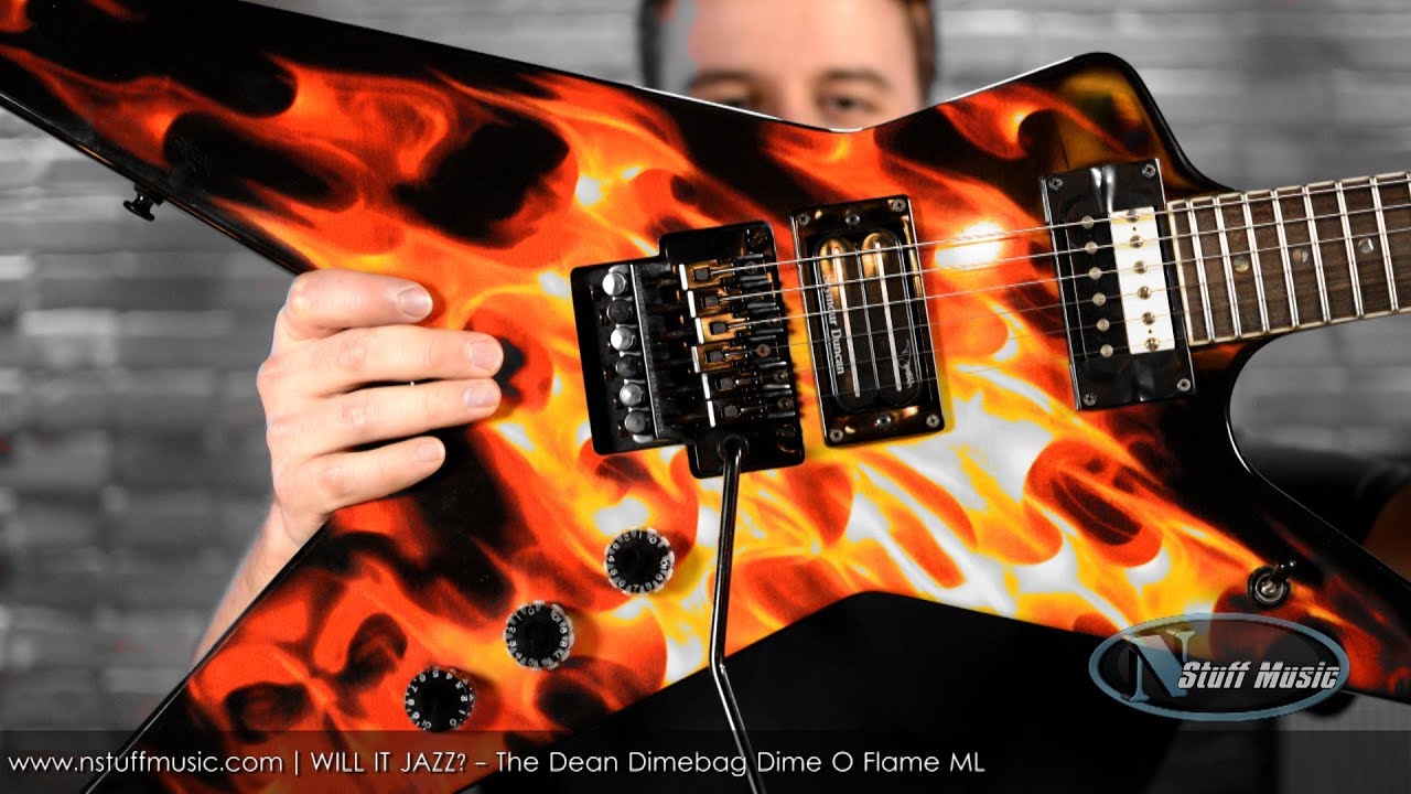 WILL IT JAZZ? - The Dean Dimebag Dime O Flame ML