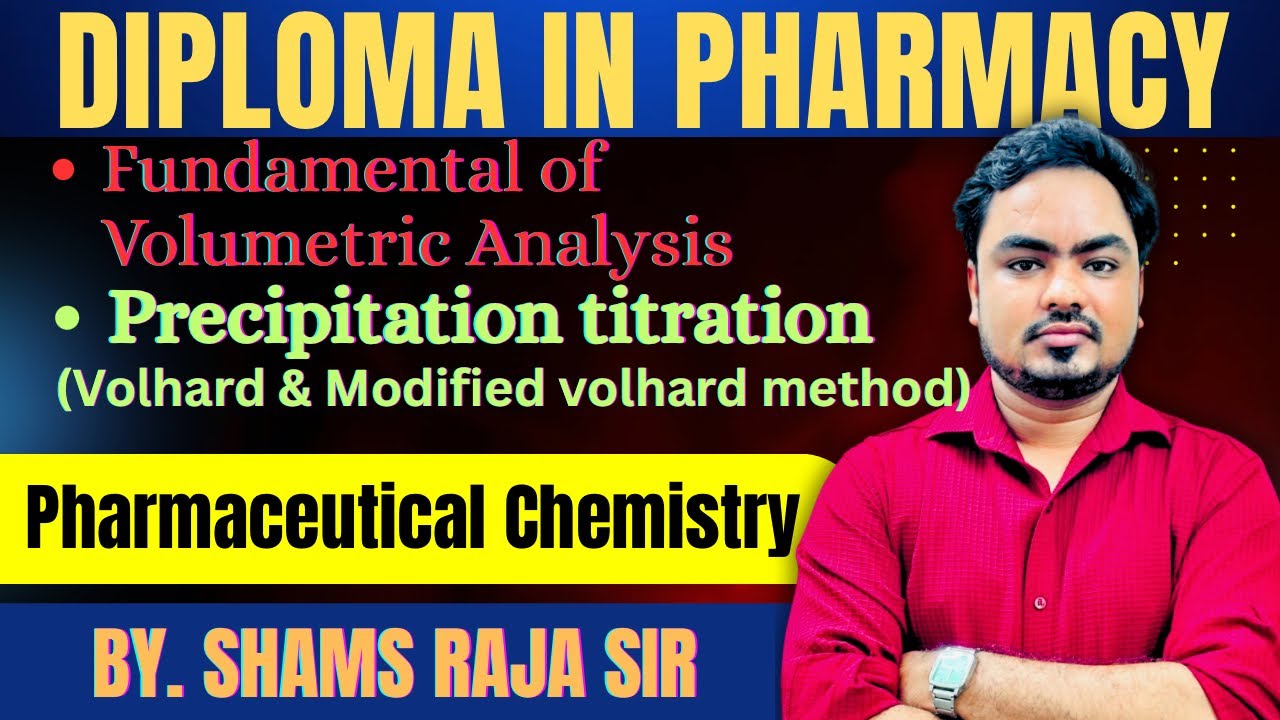 Volhard’s & Modified Volhard Method | Precipitation Titration | Pharmaceutical Chemistry