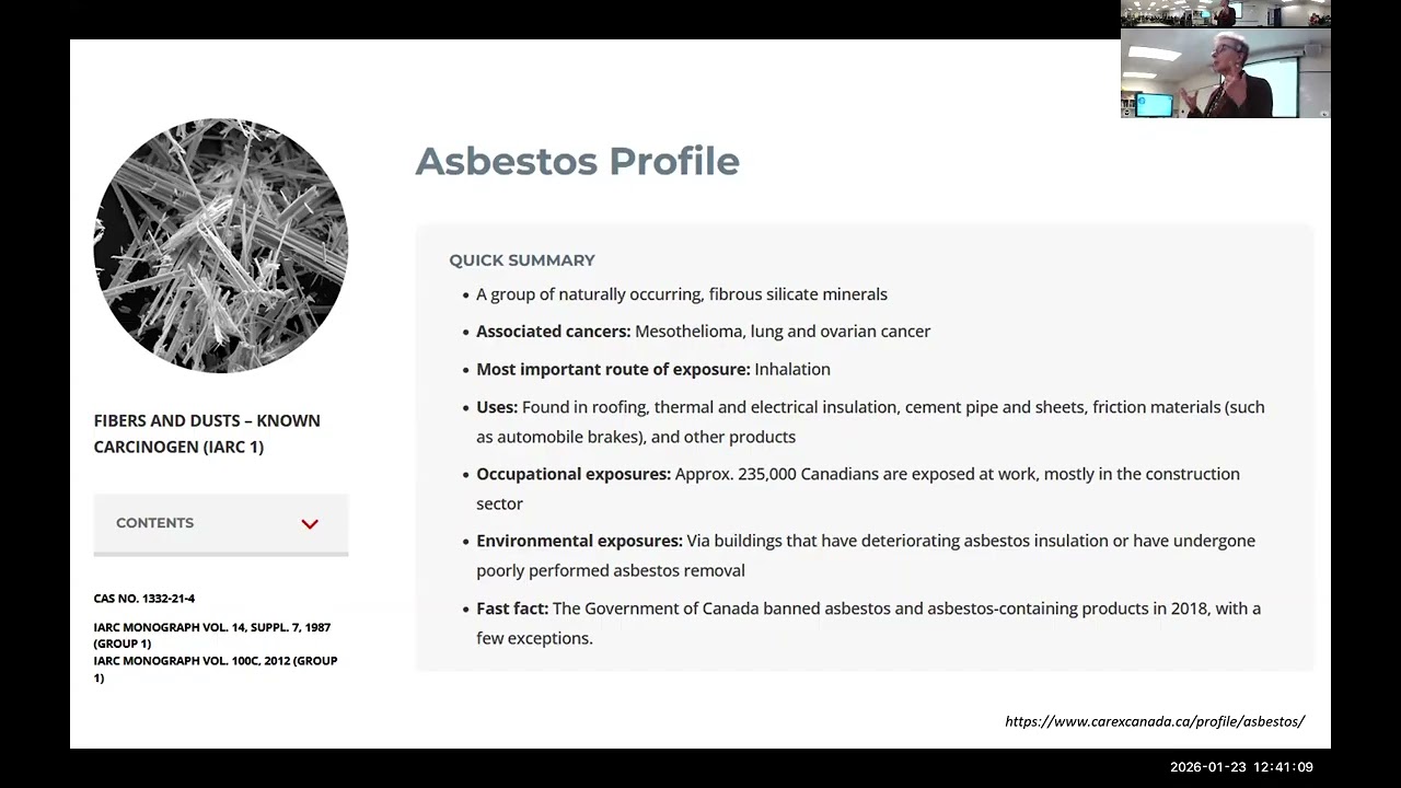 OEH seminar- Occupational Asbestos Exposure and Risk of Gastrointestinal Cancers: Systematic Review