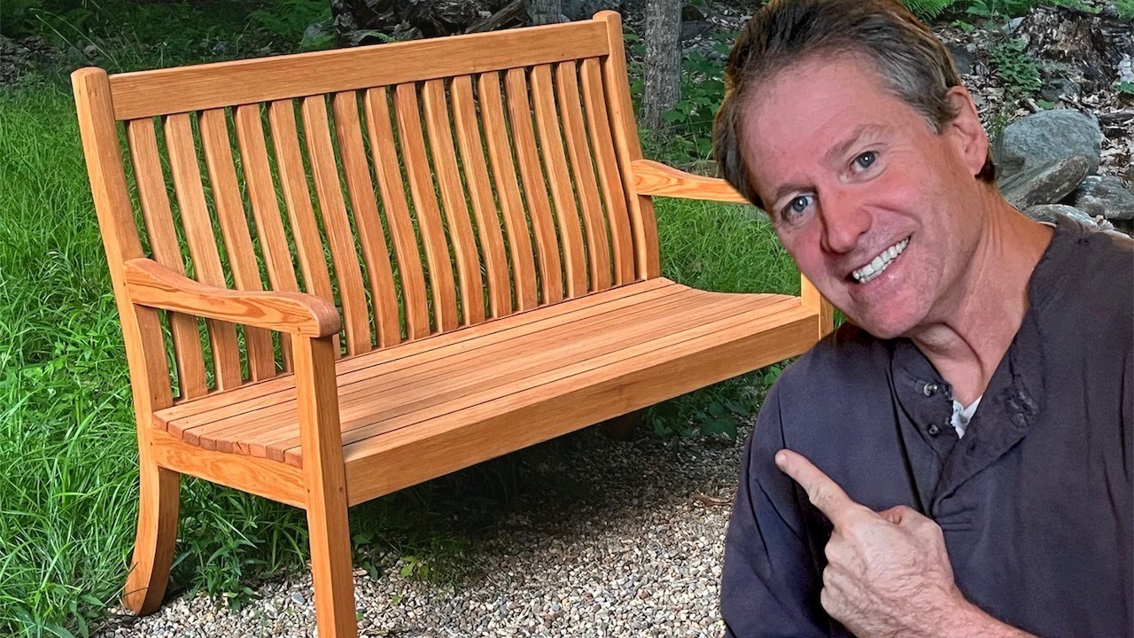 I Built an Outdoor Bench