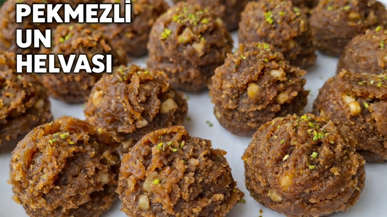 ŞEKERSİZ TAM KIVAM l PEKMEZLİ UN HELVASI l Mutfağımdaki Tadlar l Nefis Tarifler