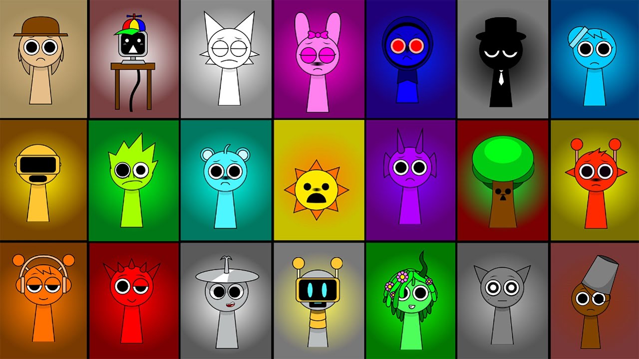 The Ultimate A Experience! Uncanny sprunki band but its different (1-20) +Bonus 21