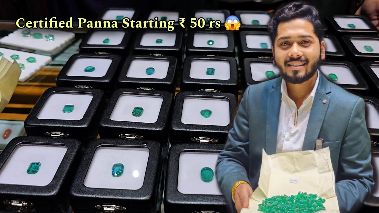 Panna Starting 50rs😱 Different quality natural Zambian Panna New Lot Price & Colombian Panna also