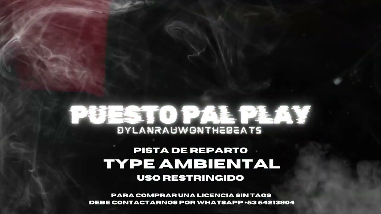 Pista Repartera_Instrumental de Reparto 2025 Type Ambiente Puesto Pal Play