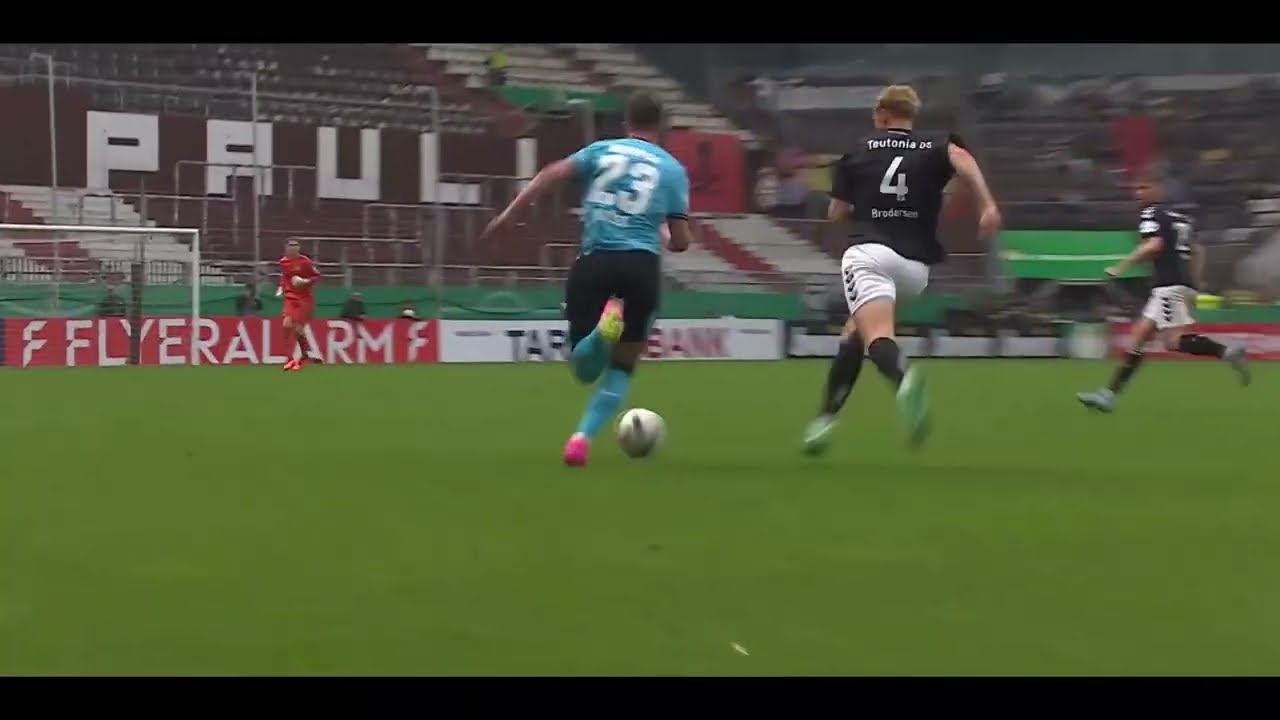Adam #Hložek - 2 Goals & Assist in the 1st Round of DFB Pokal vs Teutonia 05