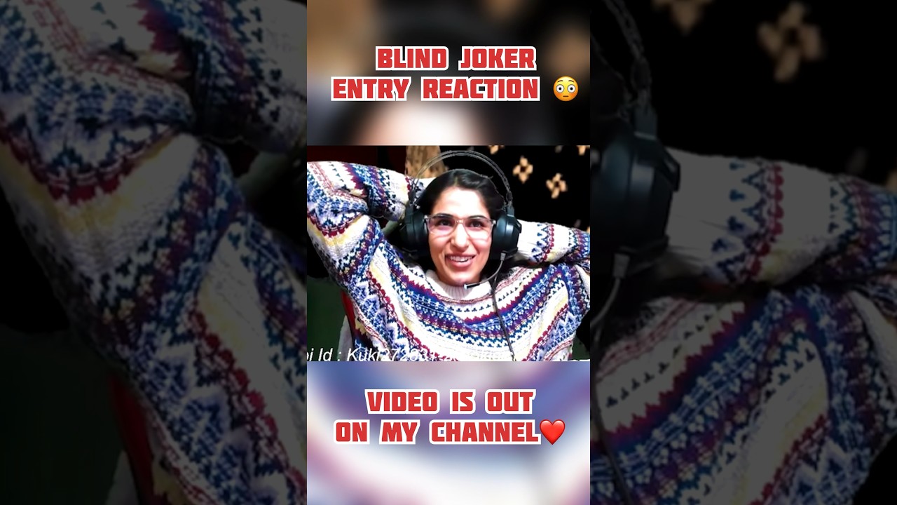 Reaction on BLIND JOCKER Entry😳