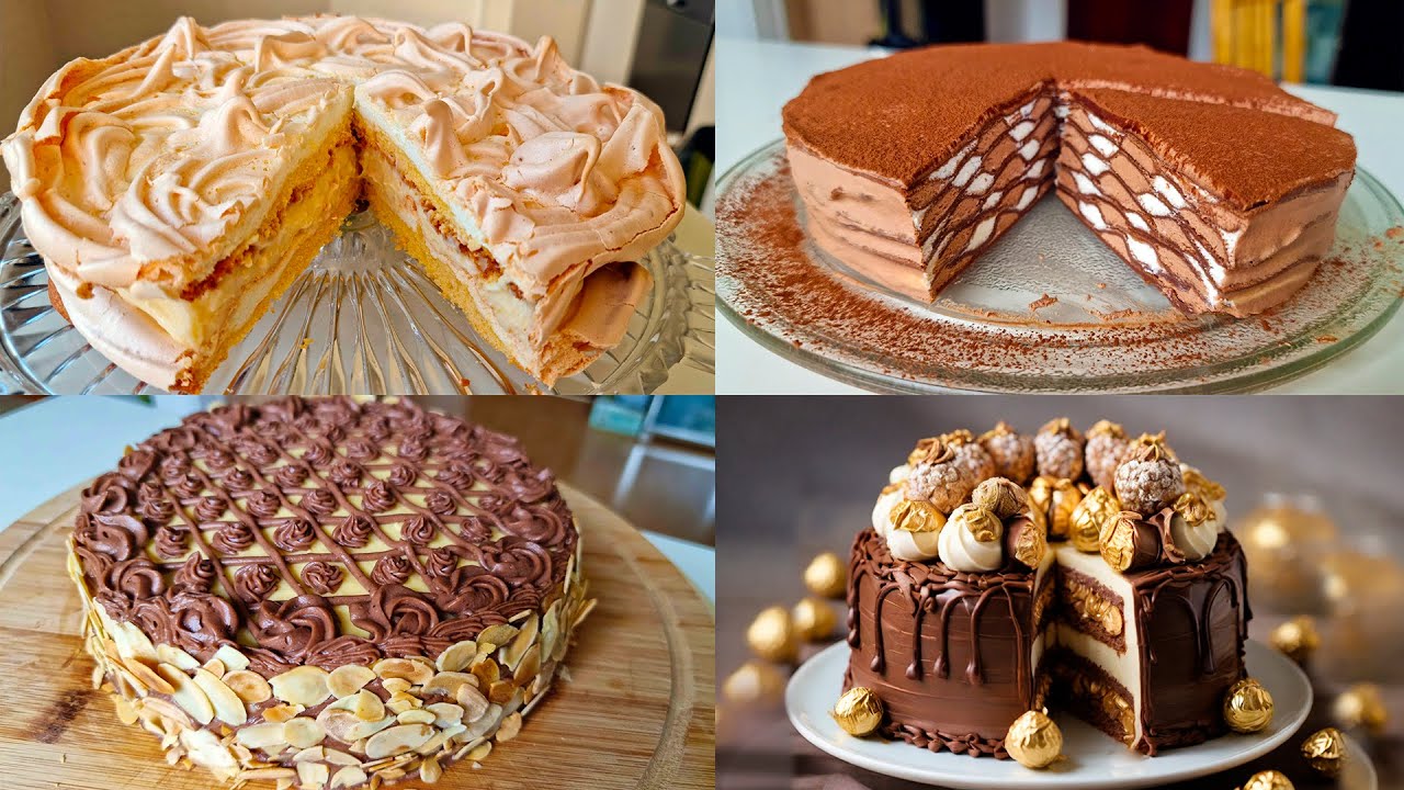 4 Unusual Cake Recipes for Any Celebration ✅