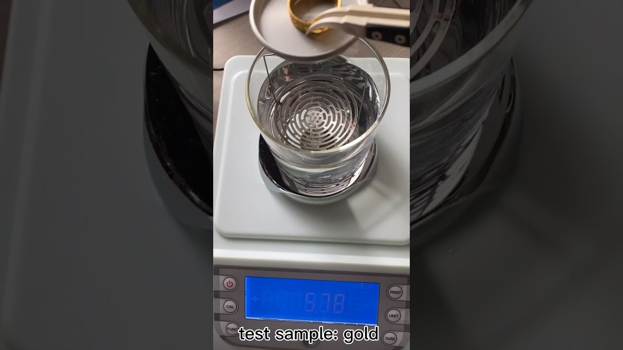 Density Scale for Gold