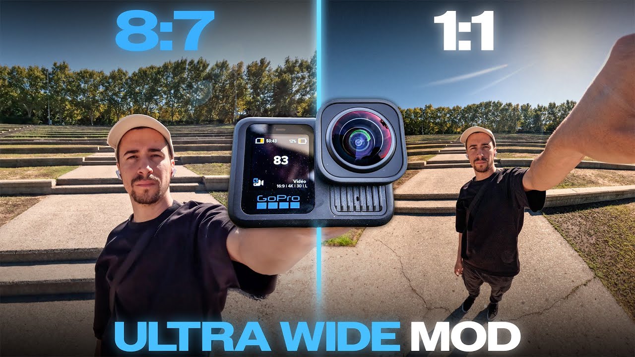 GoPro ULTRA-WIDE Mod Comparison | 8:7 vs 1:1 ratio