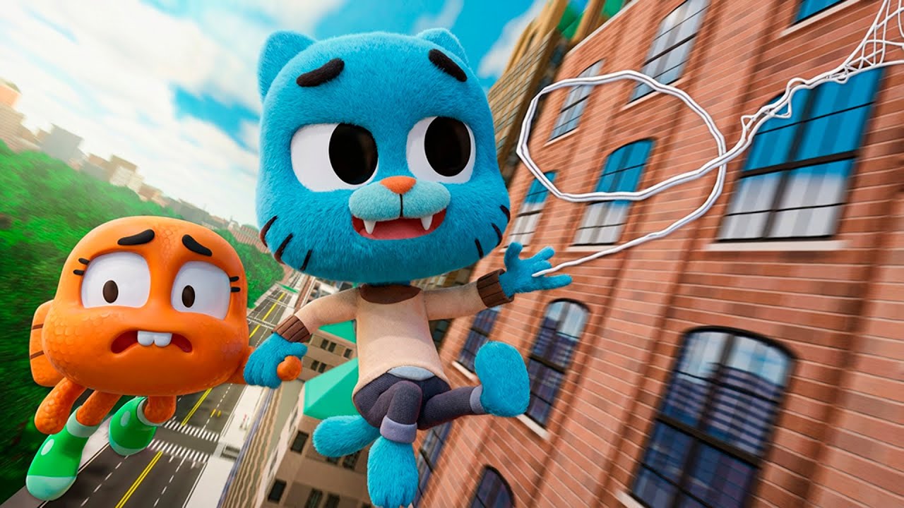 Gumball Ganhou Poderes do Homem-Aranha