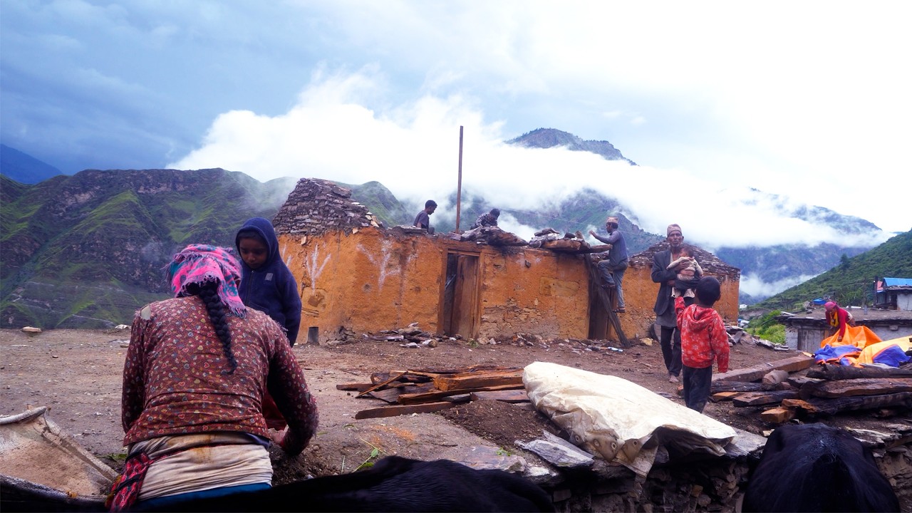 dharme brother's village || rural Nepal  || life in rural Nepal || @ruralnepall