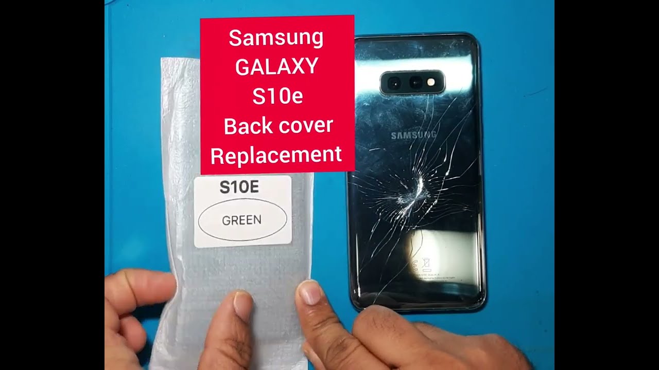 Samsung Galaxy S10e back cover Replacement #G970