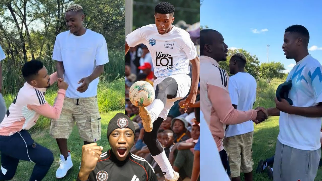 WATCH Orlando Pirates New Signing JOINED Rest Of The Squad/ ADVICE To Chabatsane From Legend