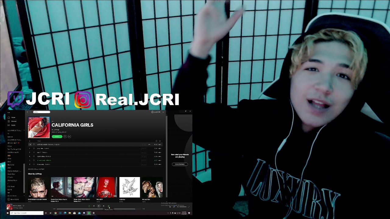 ALBUM REACTION to Lil Peep - California Girls