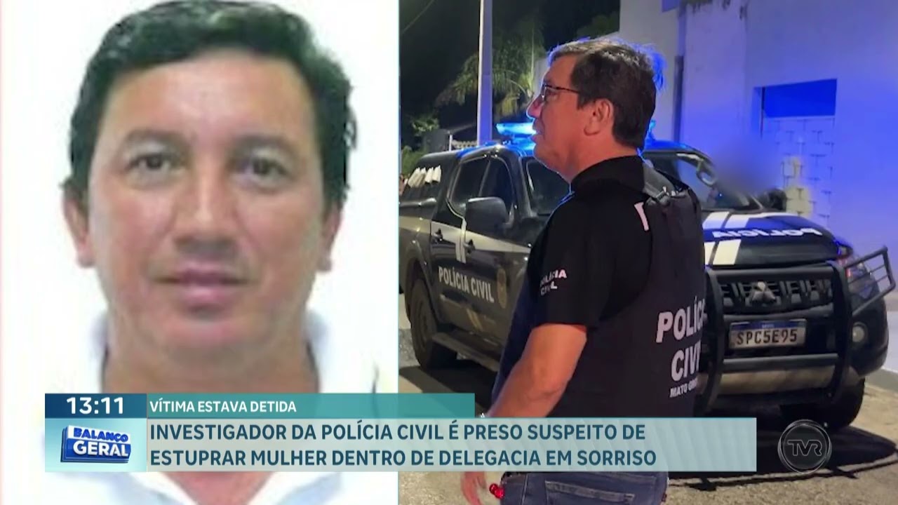 Investigador da Polícia Civil é preso suspeito de estuprar mulher dentro de delegacia em Sorriso