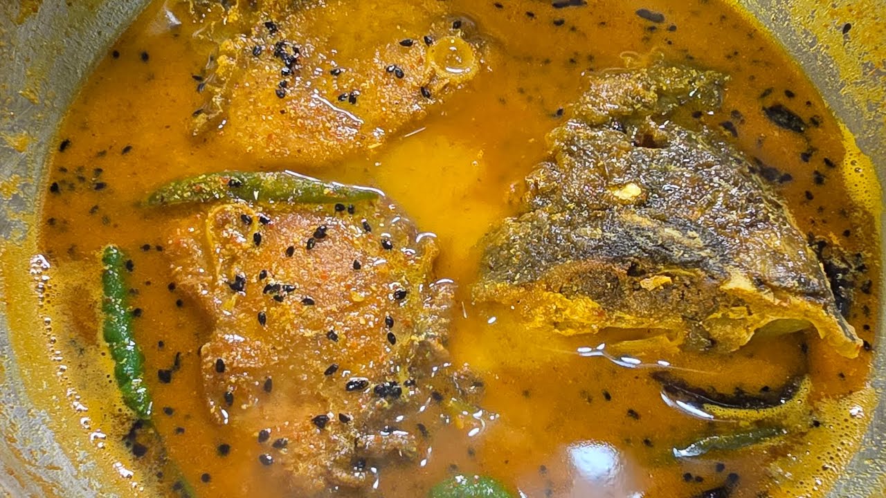 KATLA FISH CURRY‼️without onion and garlic‼️bengali  style fish curry‼️SORSHO POSTO KATLA
