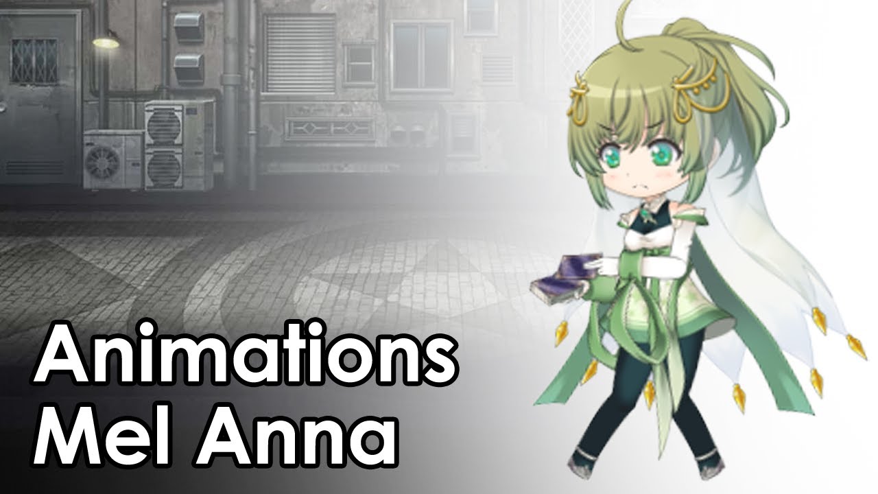Mel Anna / Meru Anna - Battle Animations