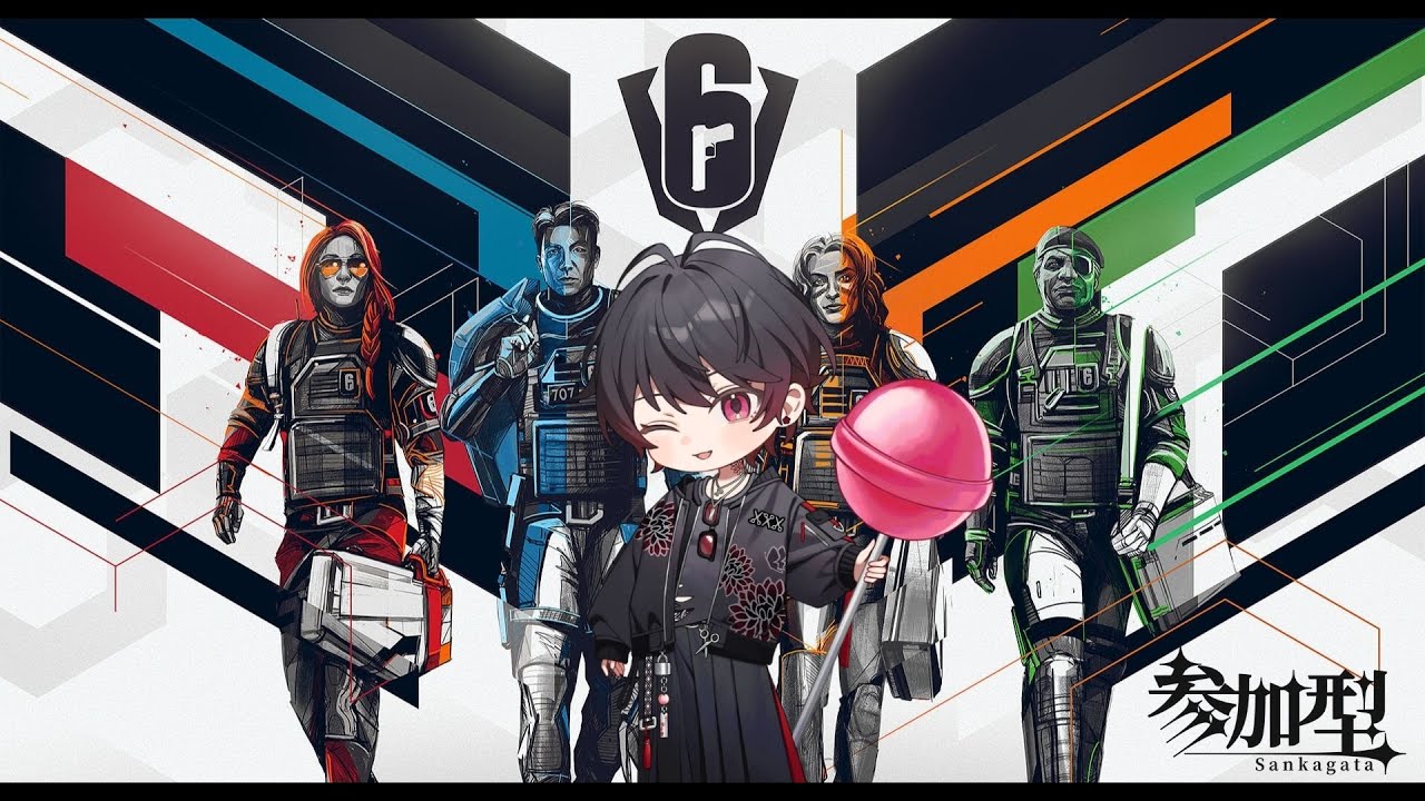 【R6SX参加型】2時間くらい　ランクマッチクイックマッチ　参加、初見歓迎