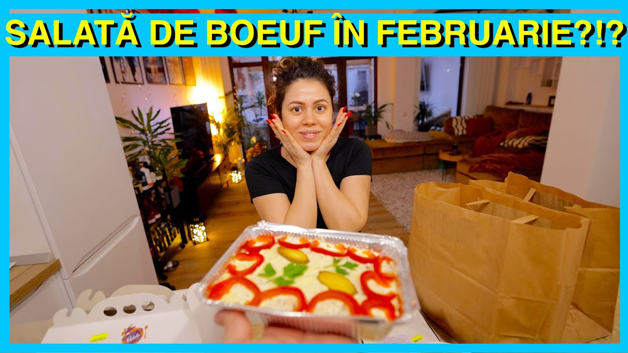 SALATĂ de BOEUF, HAINE NOI și FRIPTURĂ AMERICANĂ! (MARE UNBOXING)