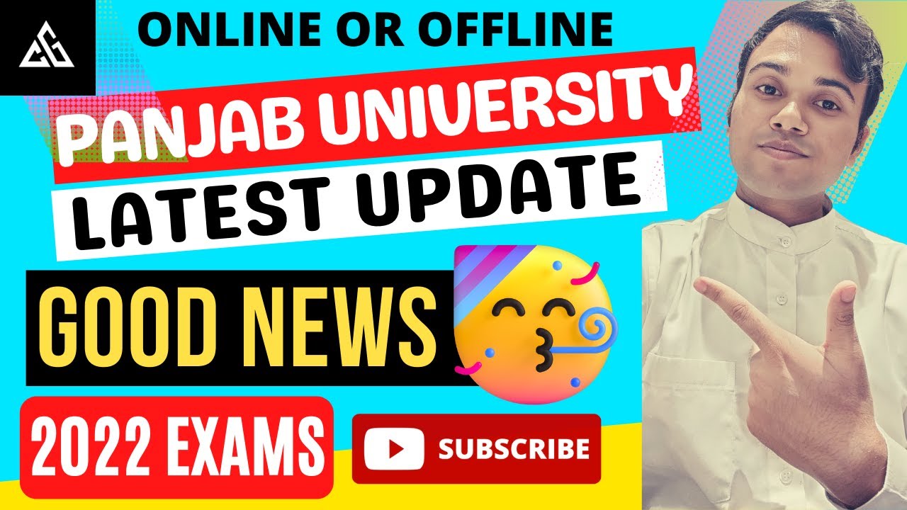 Panjab University Online exam 2022 | PU Even semester exam 2022 | PU Chandigarh Exam Update | PU CHD