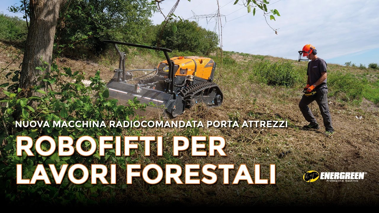 Radiocomandato da pendenza RoboFIFTI | Novit&agrave; di casa Energreen